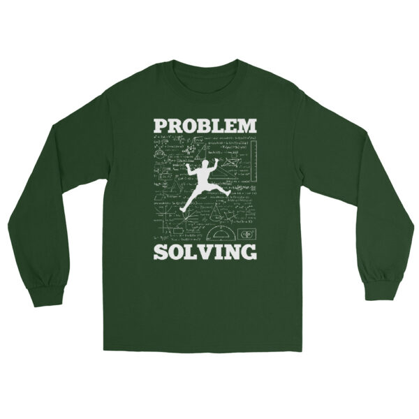 Problem Solving Climber Rock Climbing Bouldering Pun - Funny Men’s Long Sleeve Shirt - Image 10