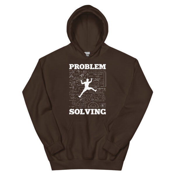 Problem Solving Climber Rock Climbing Bouldering Pun - Funny Unisex Hoodie - Image 10